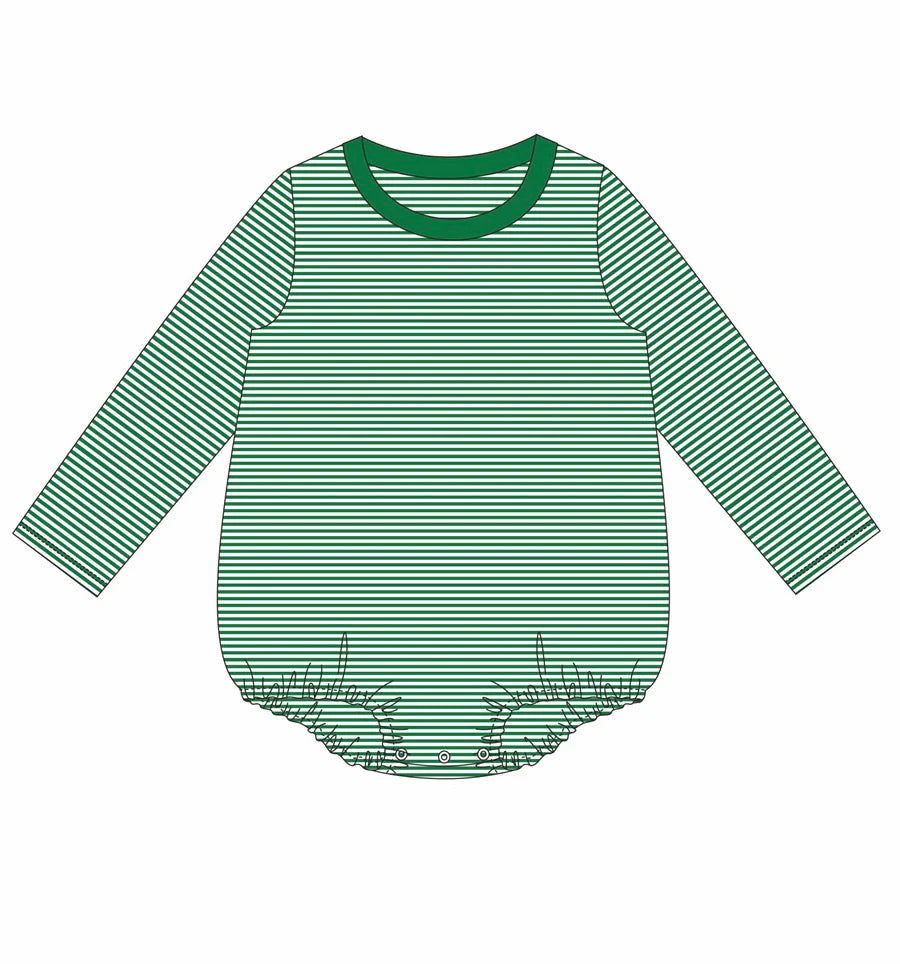 Striped Long Sleeve Bubble