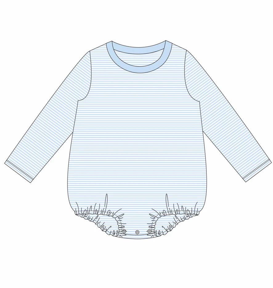 Striped Long Sleeve Bubble