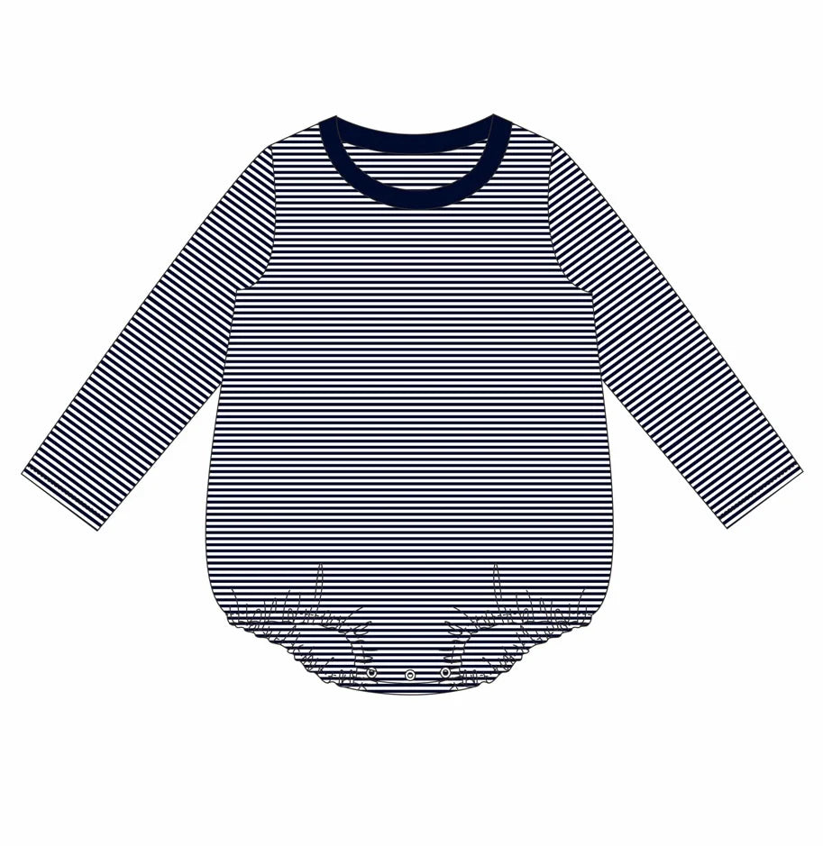 Striped Long Sleeve Bubble