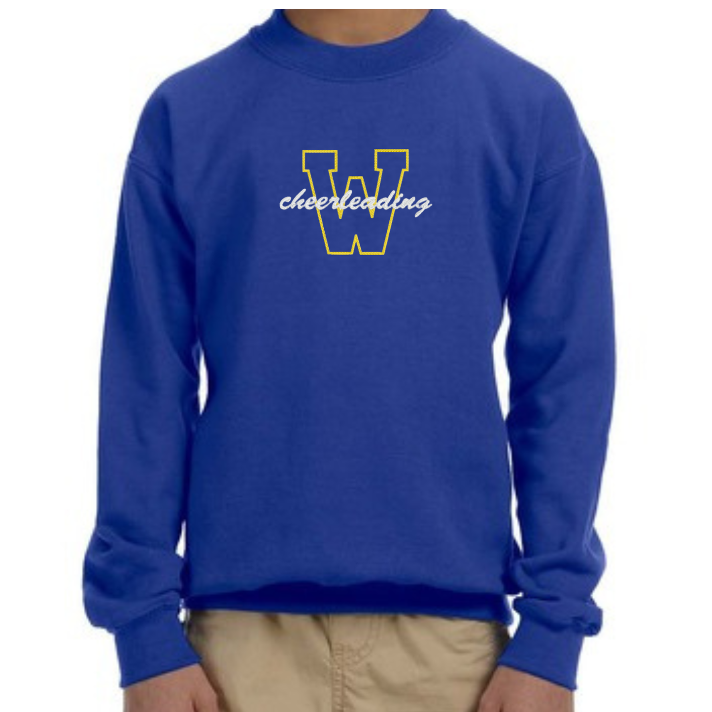 Crozet Sports Cheerleading Youth Sweatshirt PREORDER