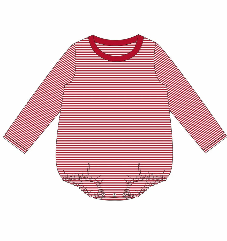 Striped Long Sleeve Bubble