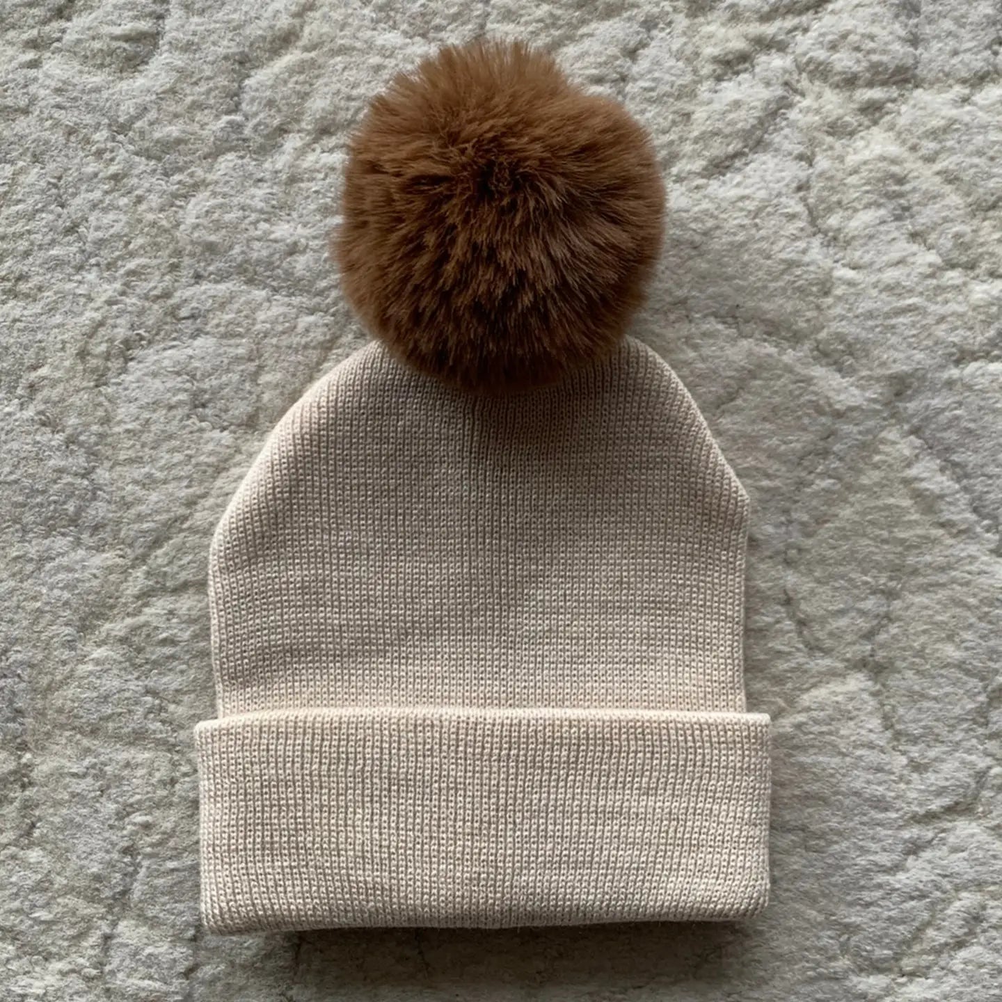 Pom-Pom Kid's Beanie