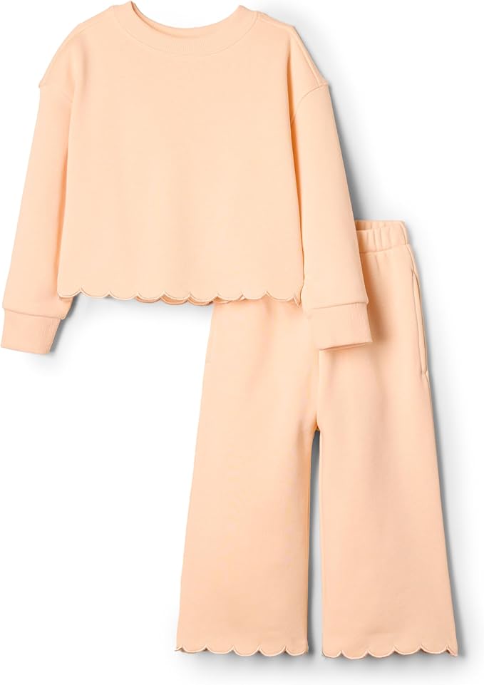 Scalloped Pants Set