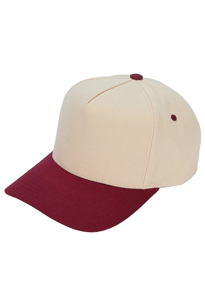 Two Tone Canvas Trucker Hat