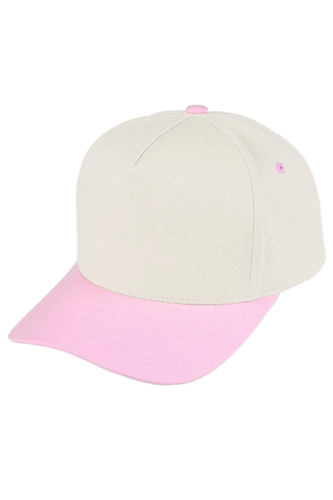 Two Tone Canvas Trucker Hat