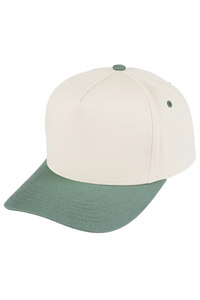Two Tone Canvas Trucker Hat