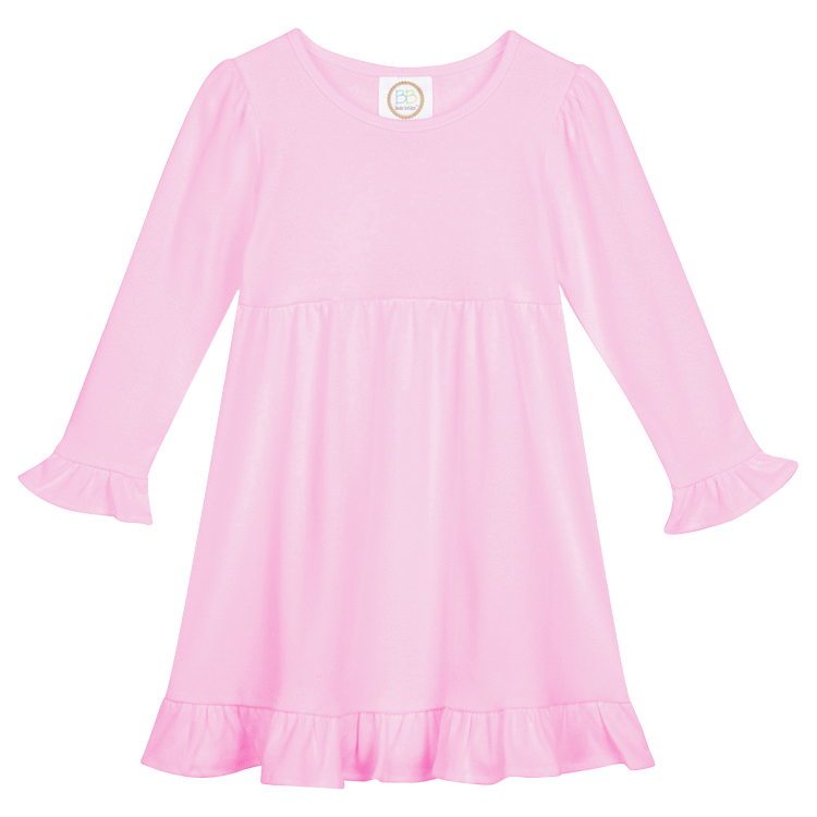Long Sleeve Ruffle Dress