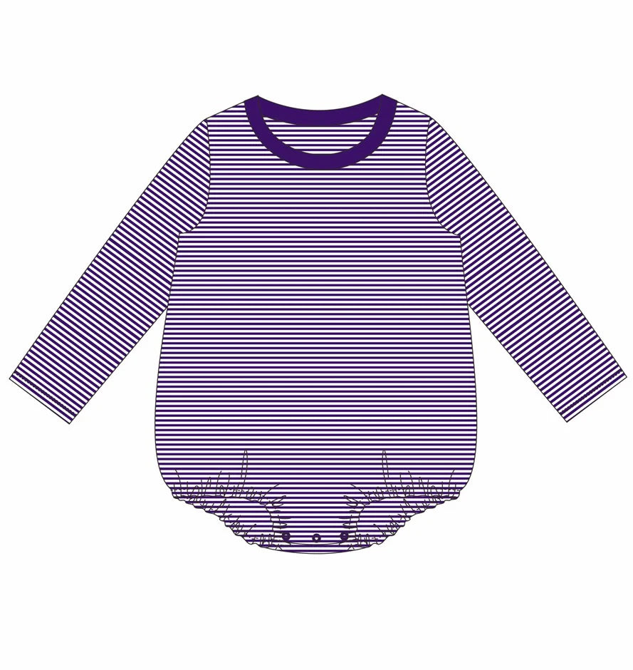 Striped Long Sleeve Bubble