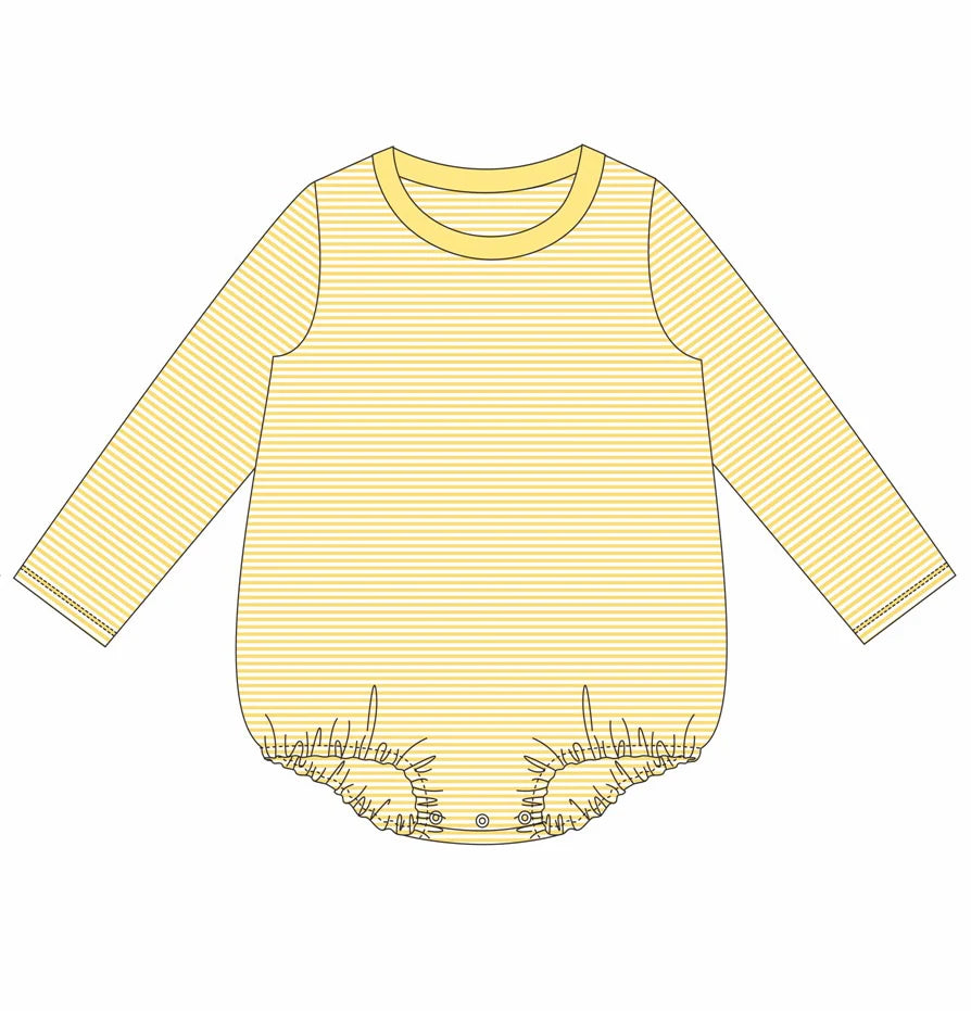 Striped Long Sleeve Bubble