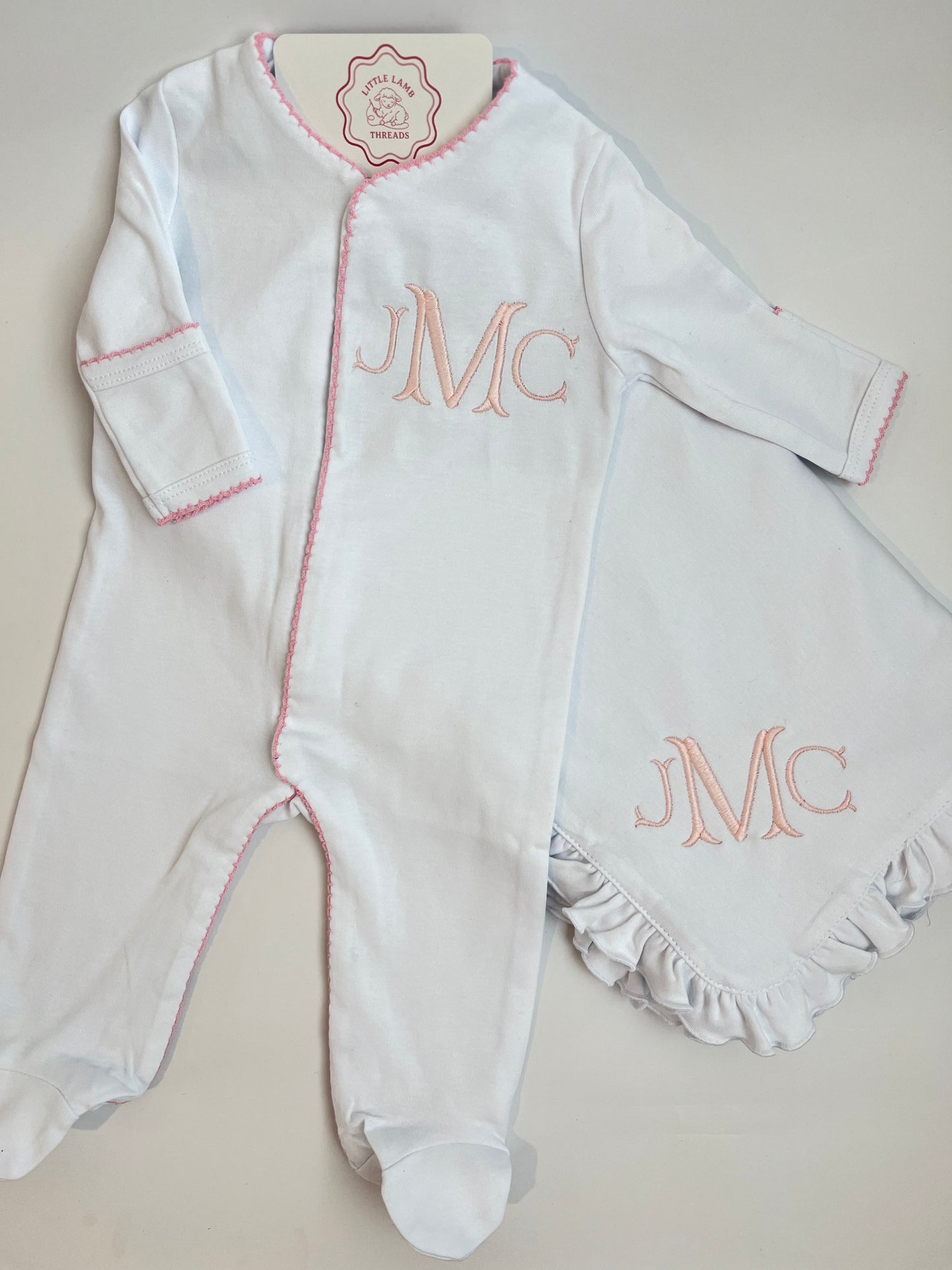 Ruffle Infant Blanket