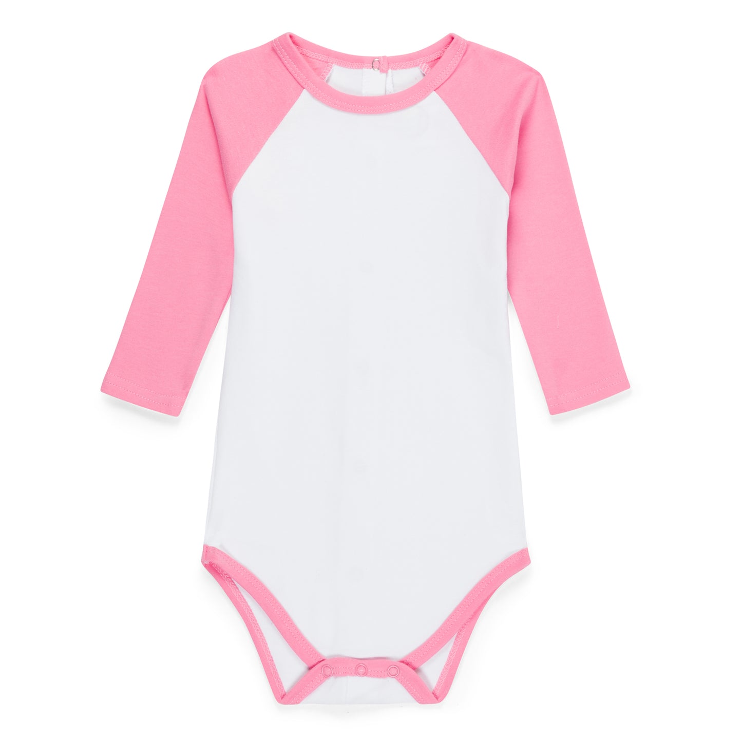 Baseball Style Infant Body Suit