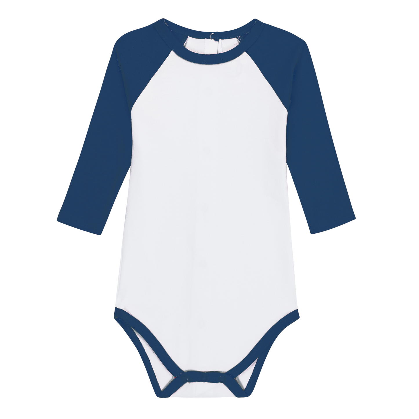Baseball Style Infant Body Suit