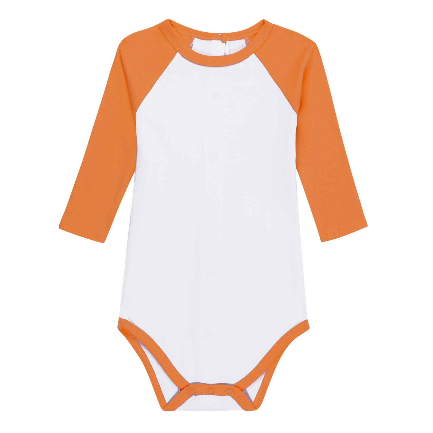 Baseball Style Infant Body Suit