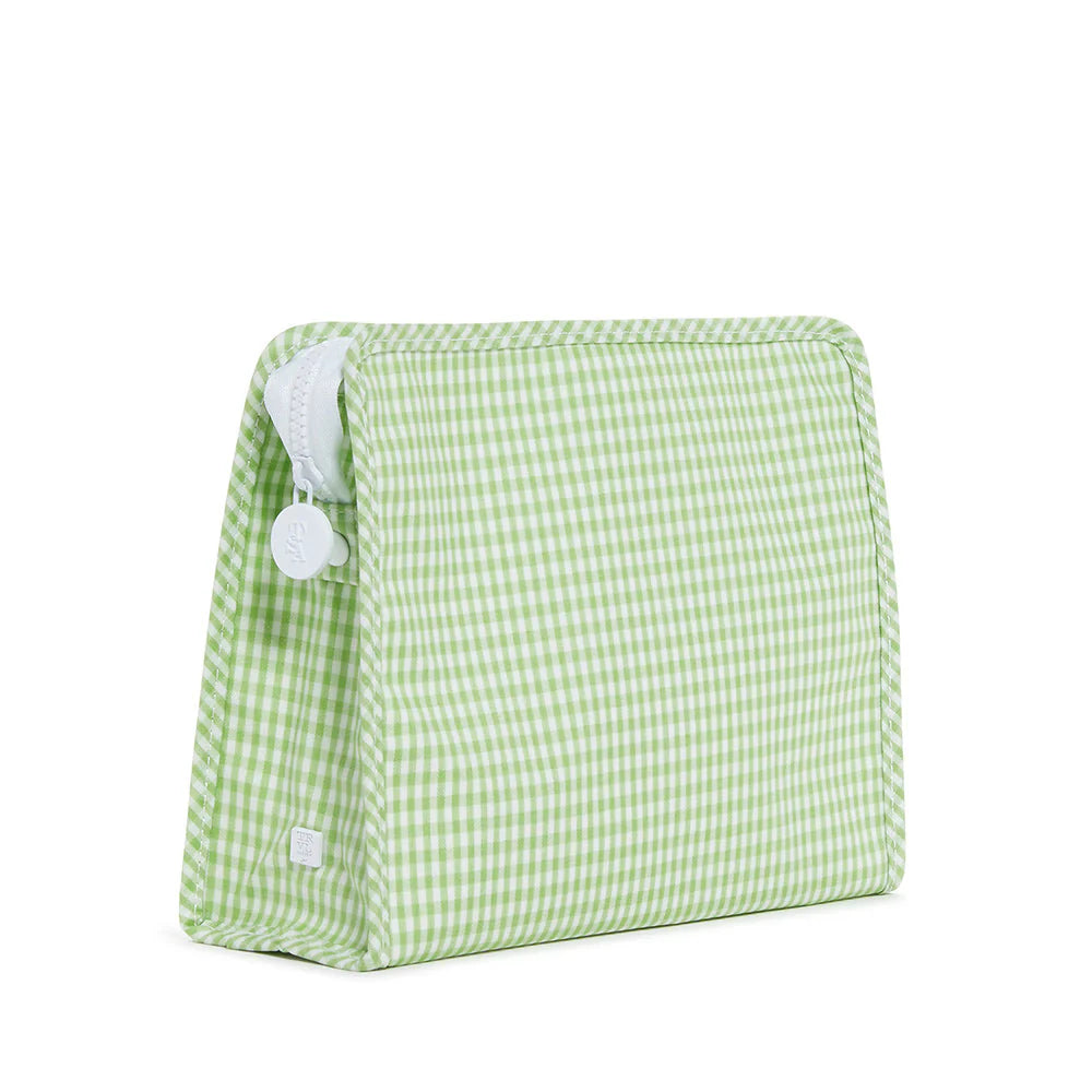 ROADIE Zip Pouch - GINGHAM LEAF