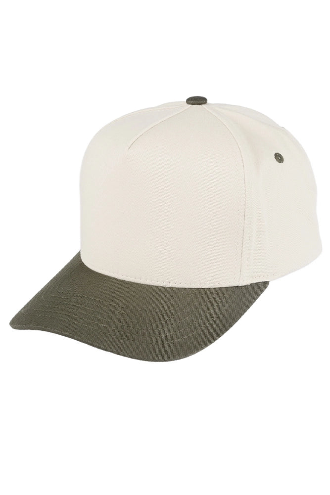 Two Tone Canvas Trucker Hat