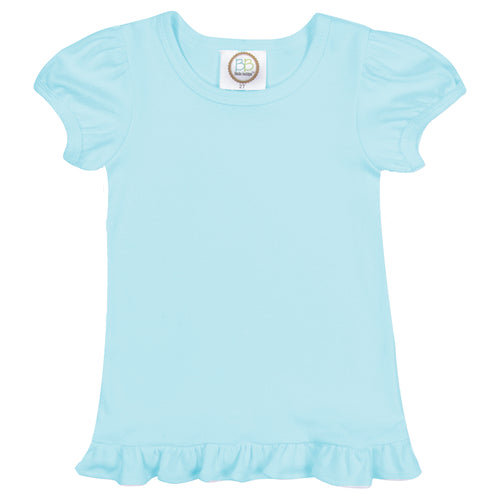 Puff Sleeve Ruffle Shirt