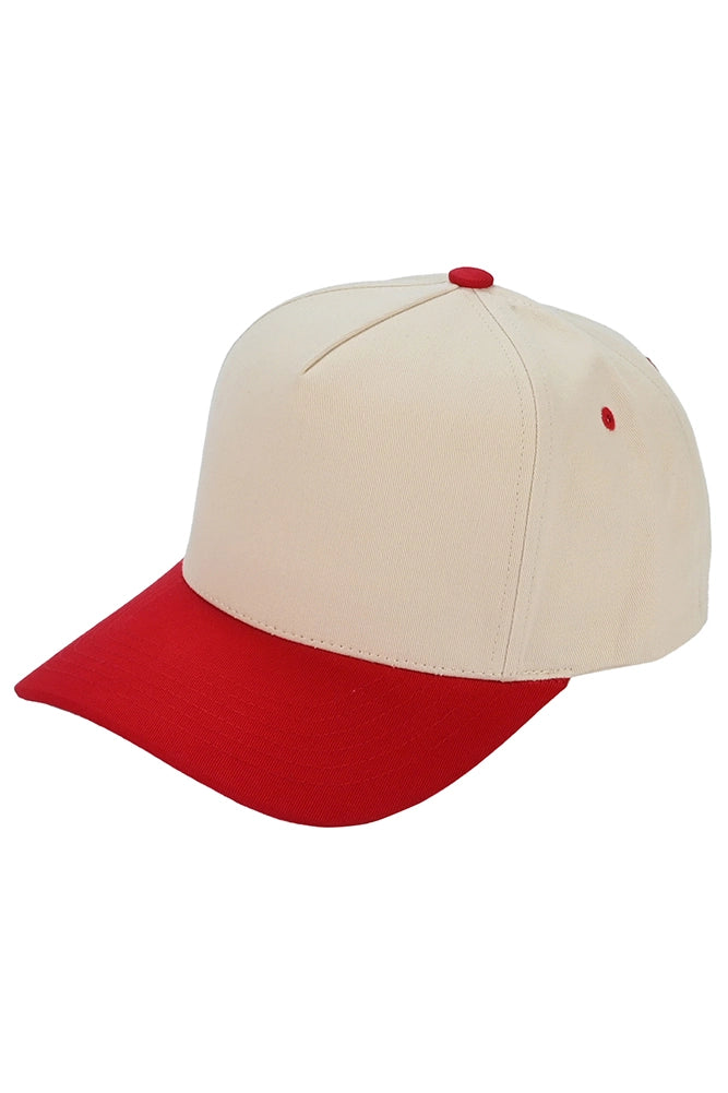 Two Tone Canvas Trucker Hat