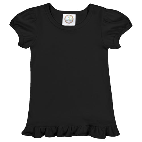 Puff Sleeve Ruffle Shirt