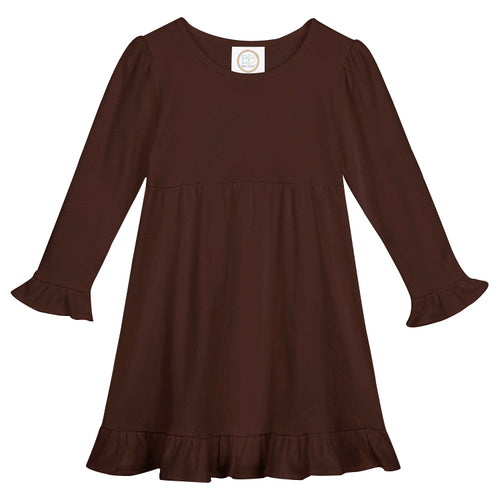 Long Sleeve Ruffle Dress