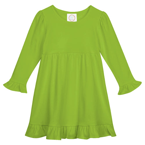 Long Sleeve Ruffle Dress