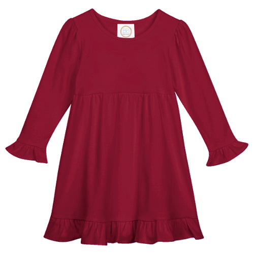 Long Sleeve Ruffle Dress