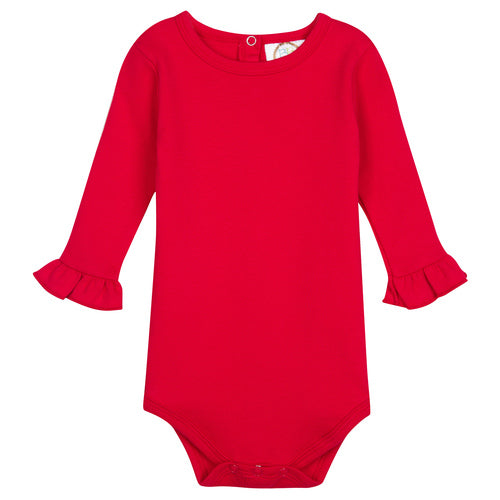 Ruffle Sleeve Infant Body Suit