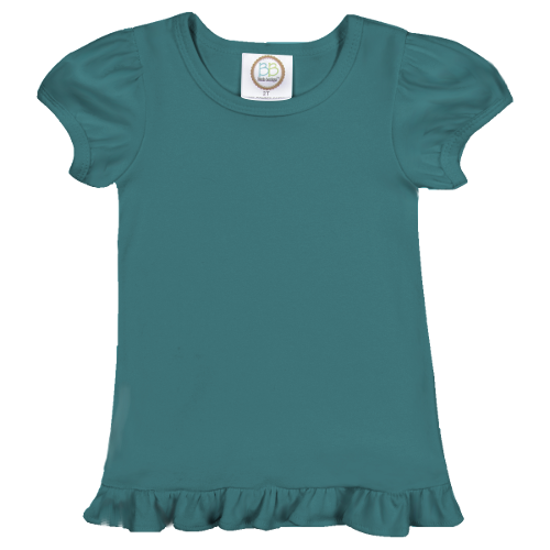 Puff Sleeve Ruffle Shirt