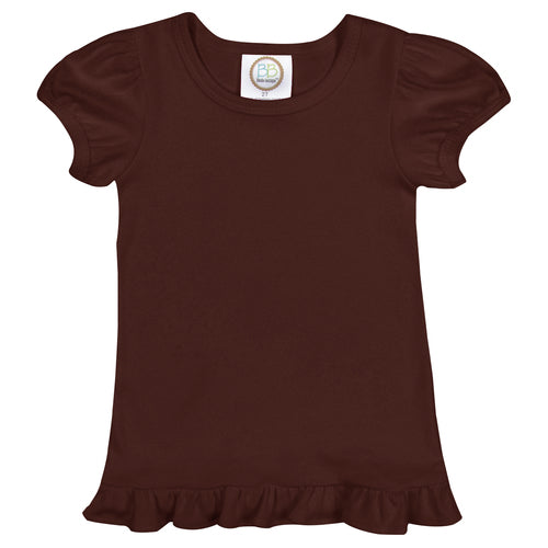 Puff Sleeve Ruffle Shirt