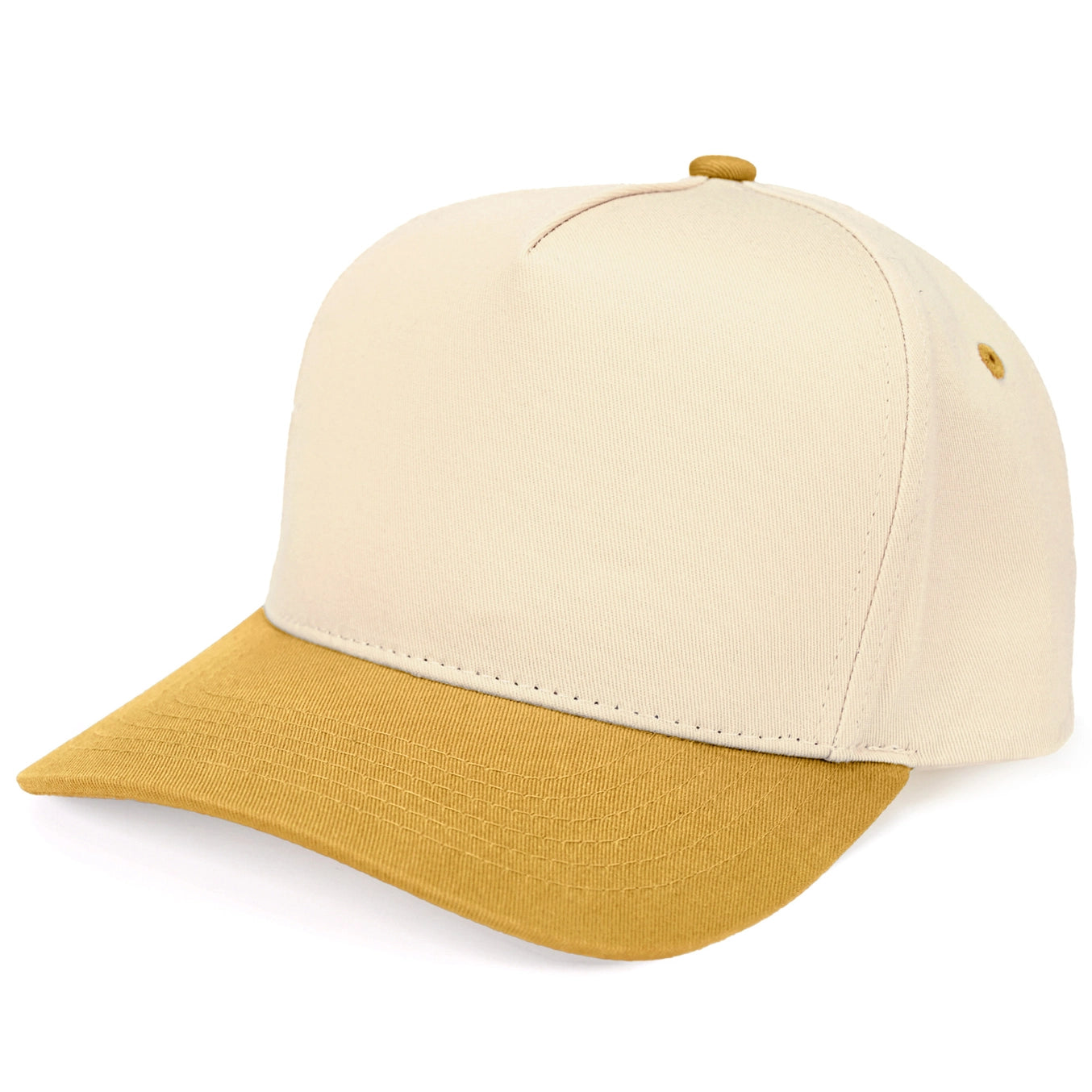 Two Tone Canvas Trucker Hat