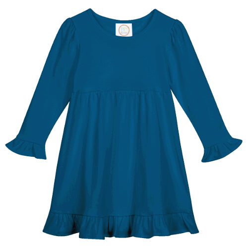 Long Sleeve Ruffle Dress