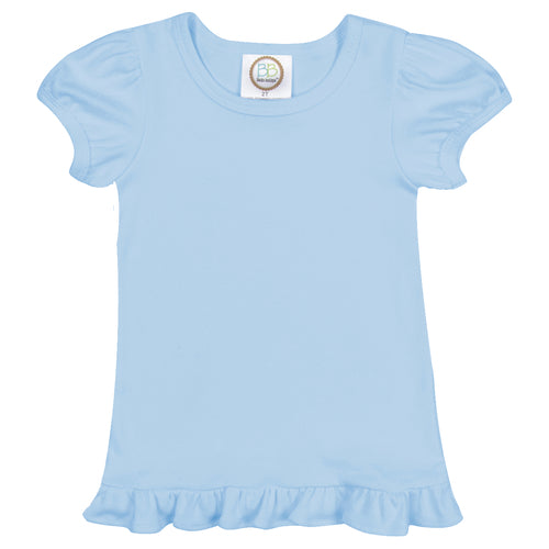 Puff Sleeve Ruffle Shirt