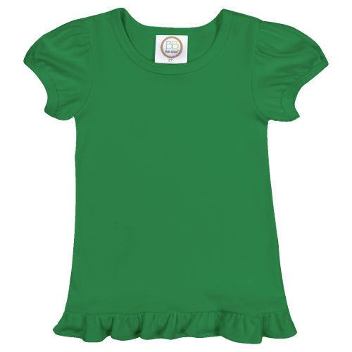 Puff Sleeve Ruffle Shirt