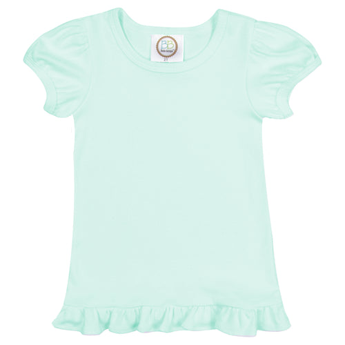 Puff Sleeve Ruffle Shirt