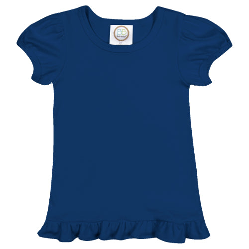 Puff Sleeve Ruffle Shirt