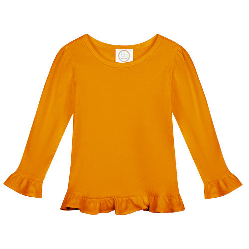 Long Sleeve Ruffle Tshirt