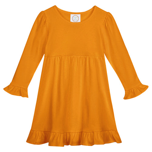 Long Sleeve Ruffle Dress
