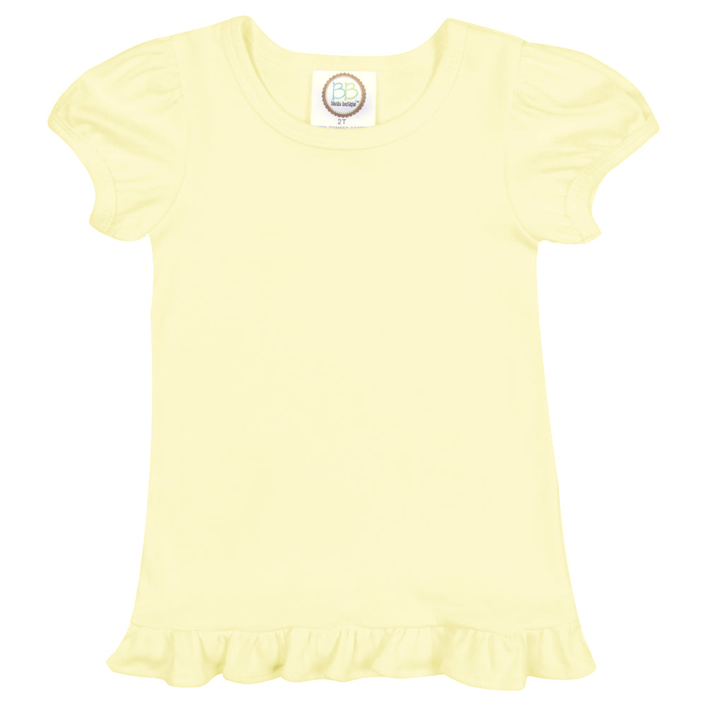 Puff Sleeve Ruffle Shirt