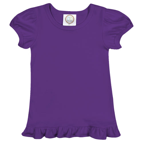 Puff Sleeve Ruffle Shirt