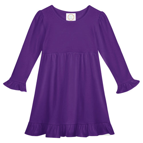 Long Sleeve Ruffle Dress