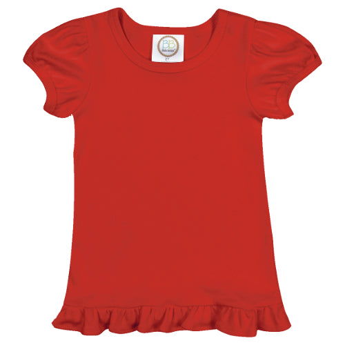 Puff Sleeve Ruffle Shirt