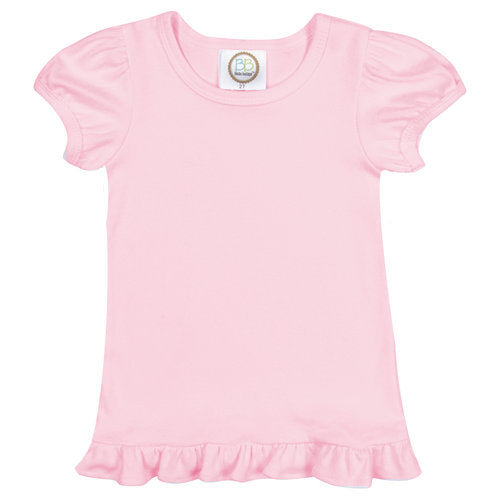 Puff Sleeve Ruffle Shirt