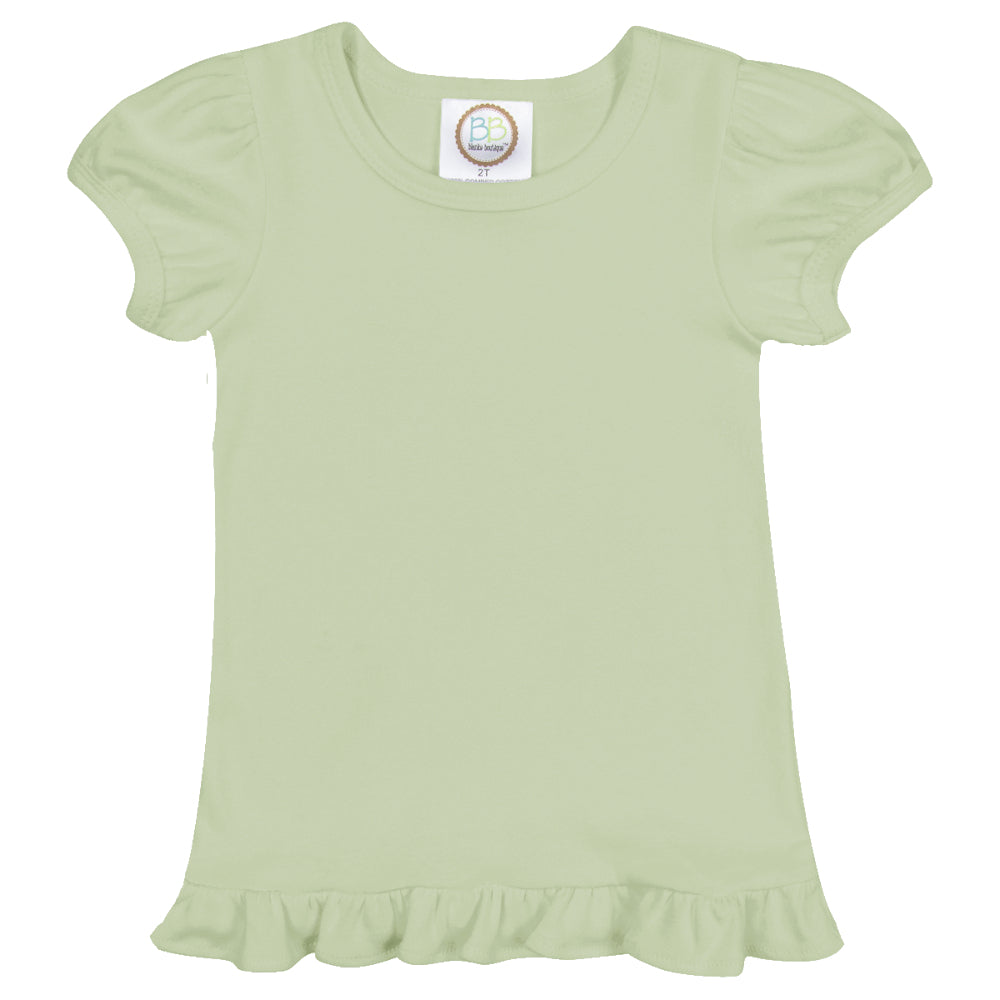 Puff Sleeve Ruffle Shirt