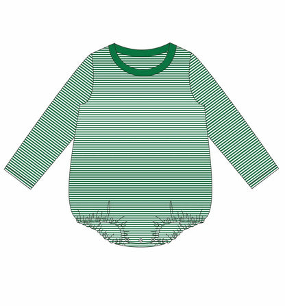 Striped Long Sleeve Bubble