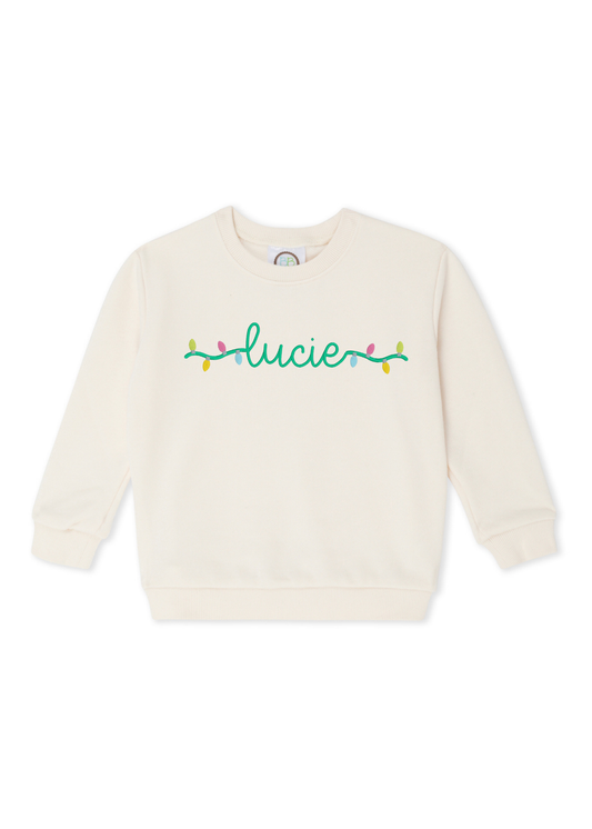 Christmas Lights Sweatshirt