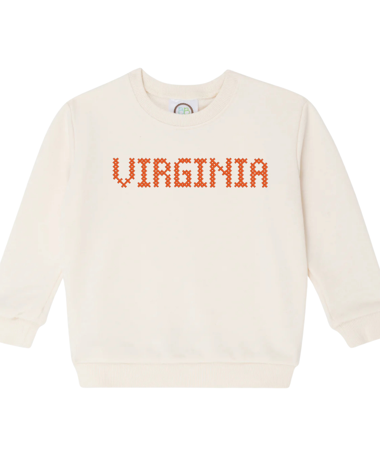 Custom Team Cross Stitch Sweatshirt
