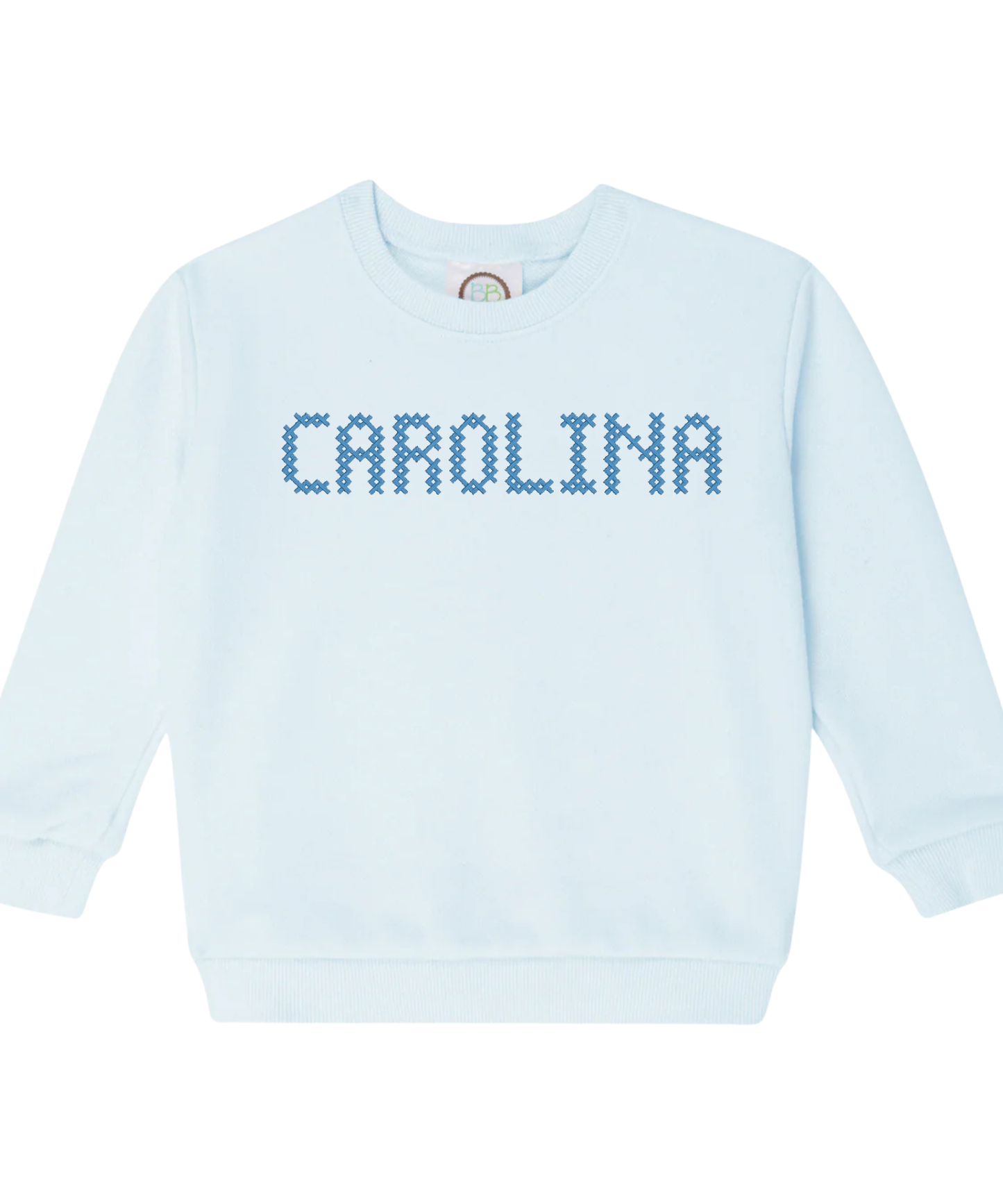 Custom Team Cross Stitch Sweatshirt