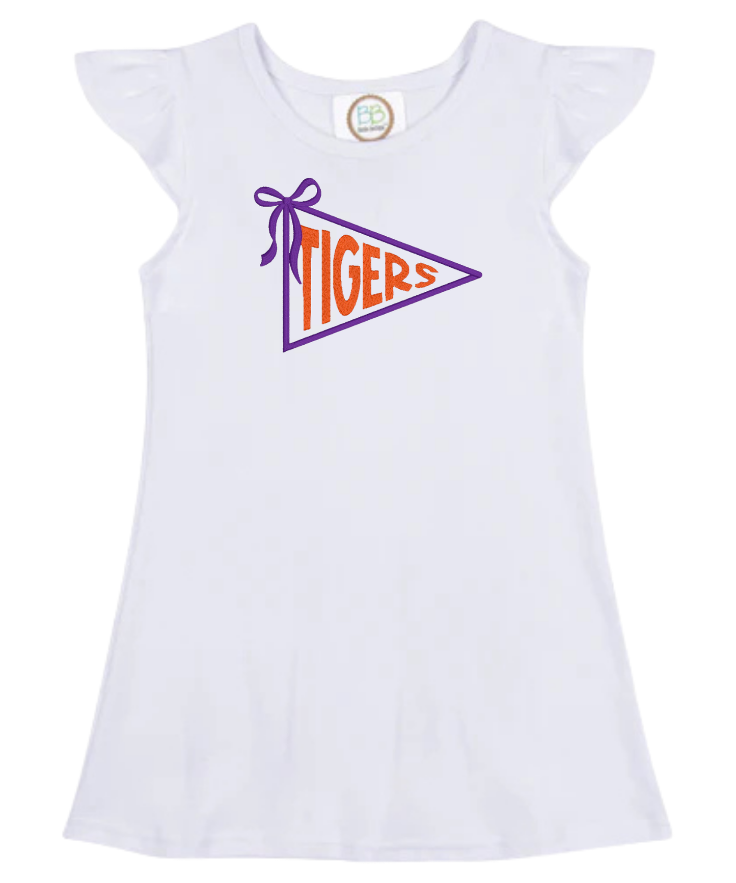 Custom Team Bow Pennant Dress