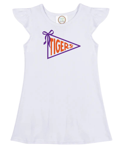 Custom Team Bow Pennant Dress