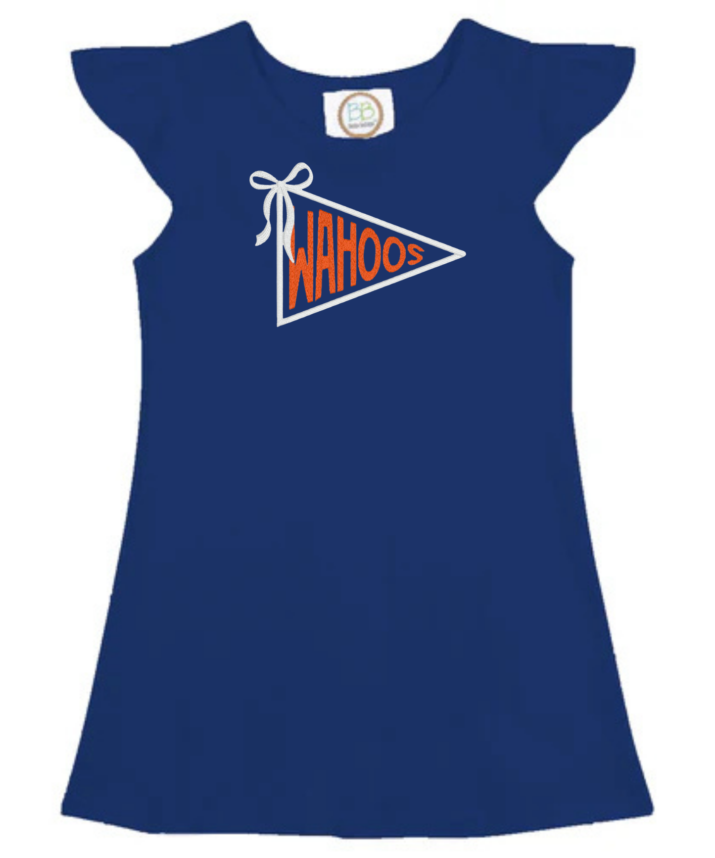 Custom Team Bow Pennant Dress