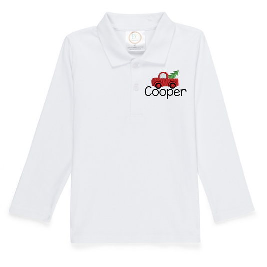 Long Sleeve Collared Shirt